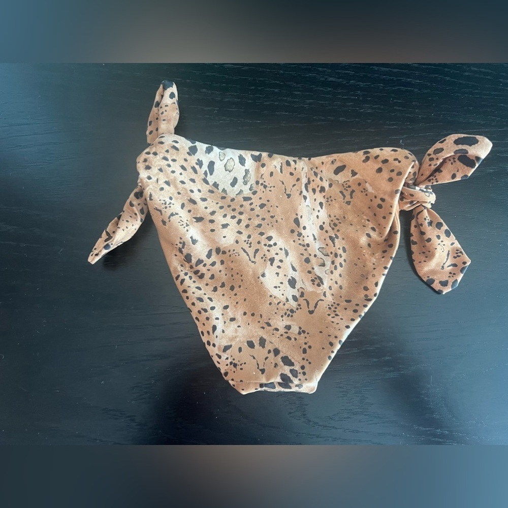 Agua Bendita Animal Print Bikini Bottoms for Girls - Picture 6 of 9